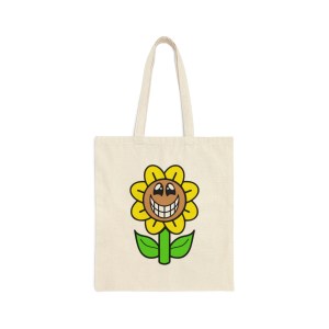 The Sunflower Canvas Tote Bag