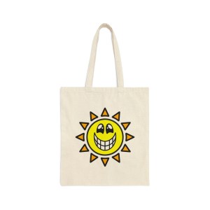 The Sun Canvas Tote Bag