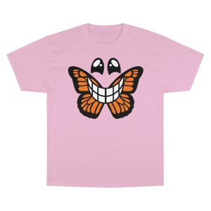 The Butterfly T Shirt - Pink