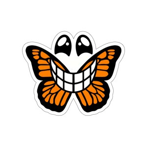 The Butterfly Vinyl Sticker