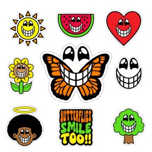 Entire B.S.T. Sticker Collection