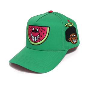 The Watermelon Snapback Cap - Green